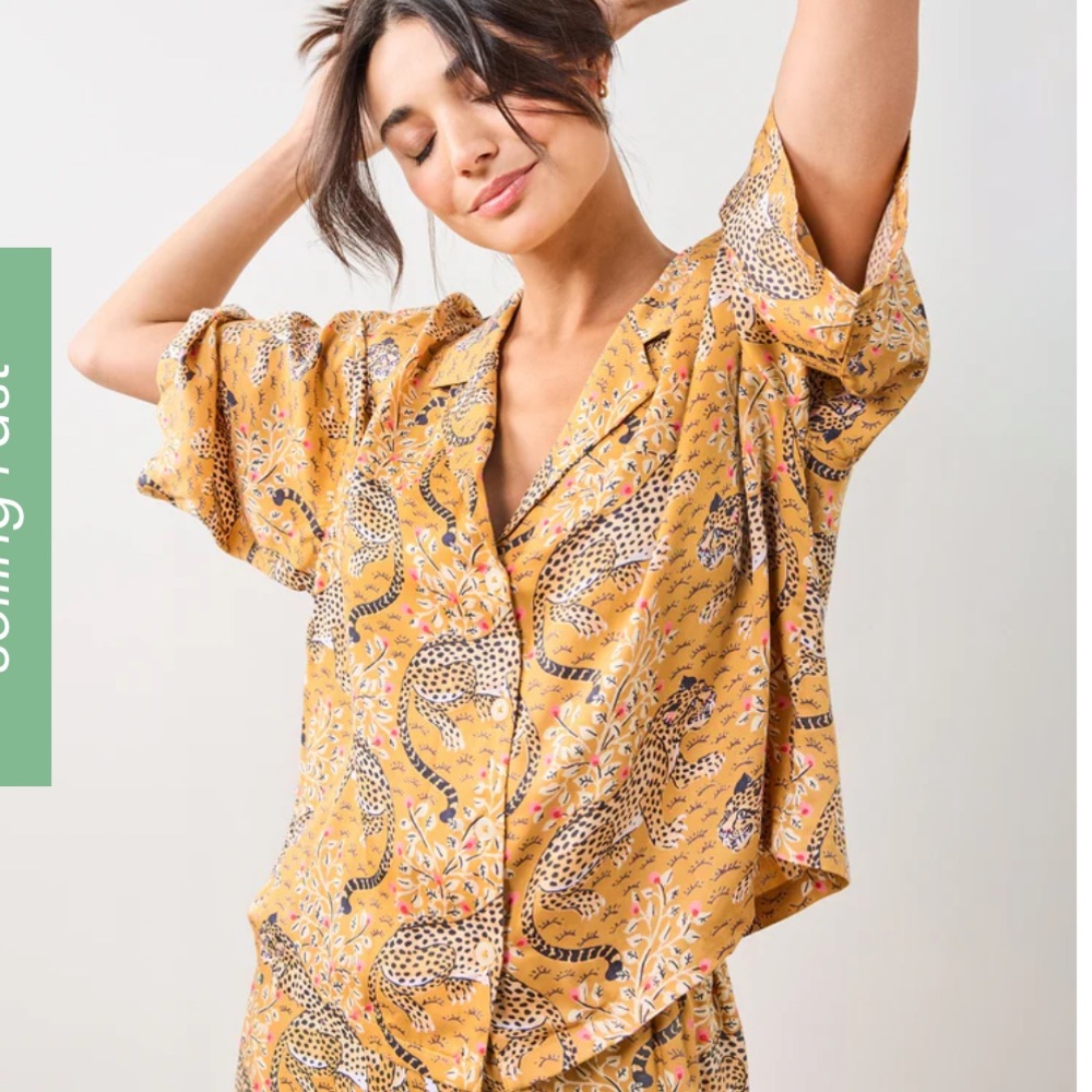 NWT Printfresh Women's Bagheera satin wildest dreams eco silky set xs - Picture 4 of 11